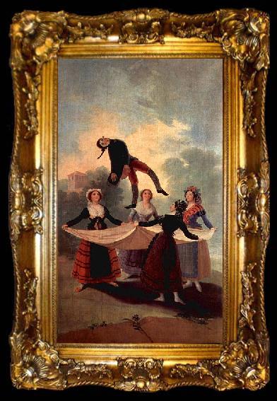 framed  Francisco de Goya Der Hampelmann, ta009-2